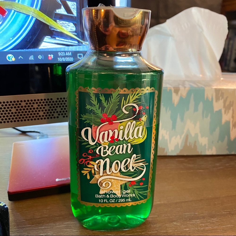 NEW BBW Vanilla Bean Noel Shower Gel
